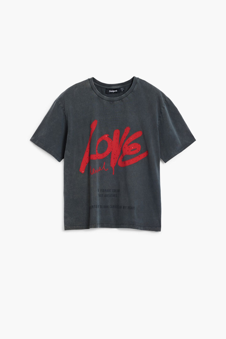 T-shirt "Love" | Desigual