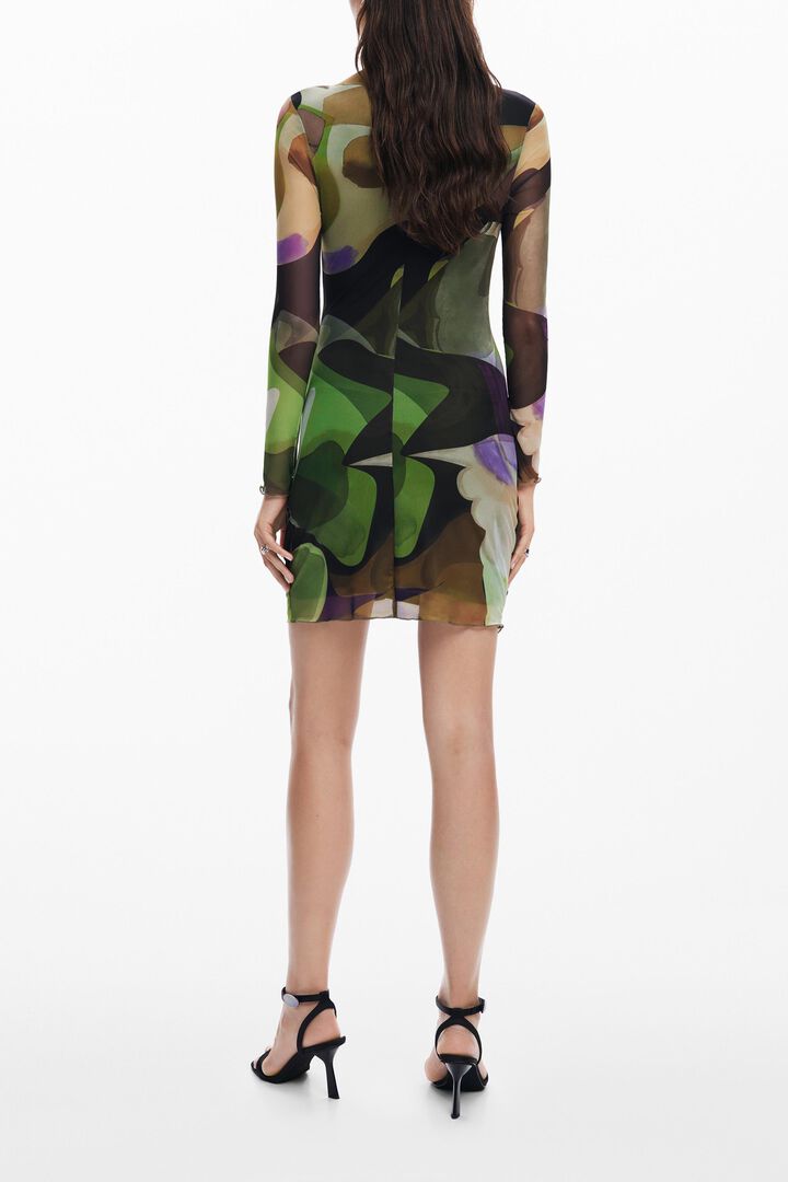 Printed Mini Dress M. Christian Lacroix | Desigual