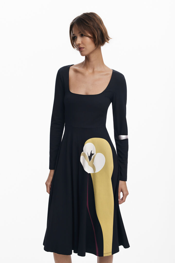 Lilien-A-Linien-Kleid | Desigual