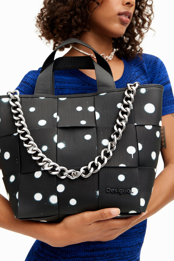 Bolso shopper M gotas | Desigual