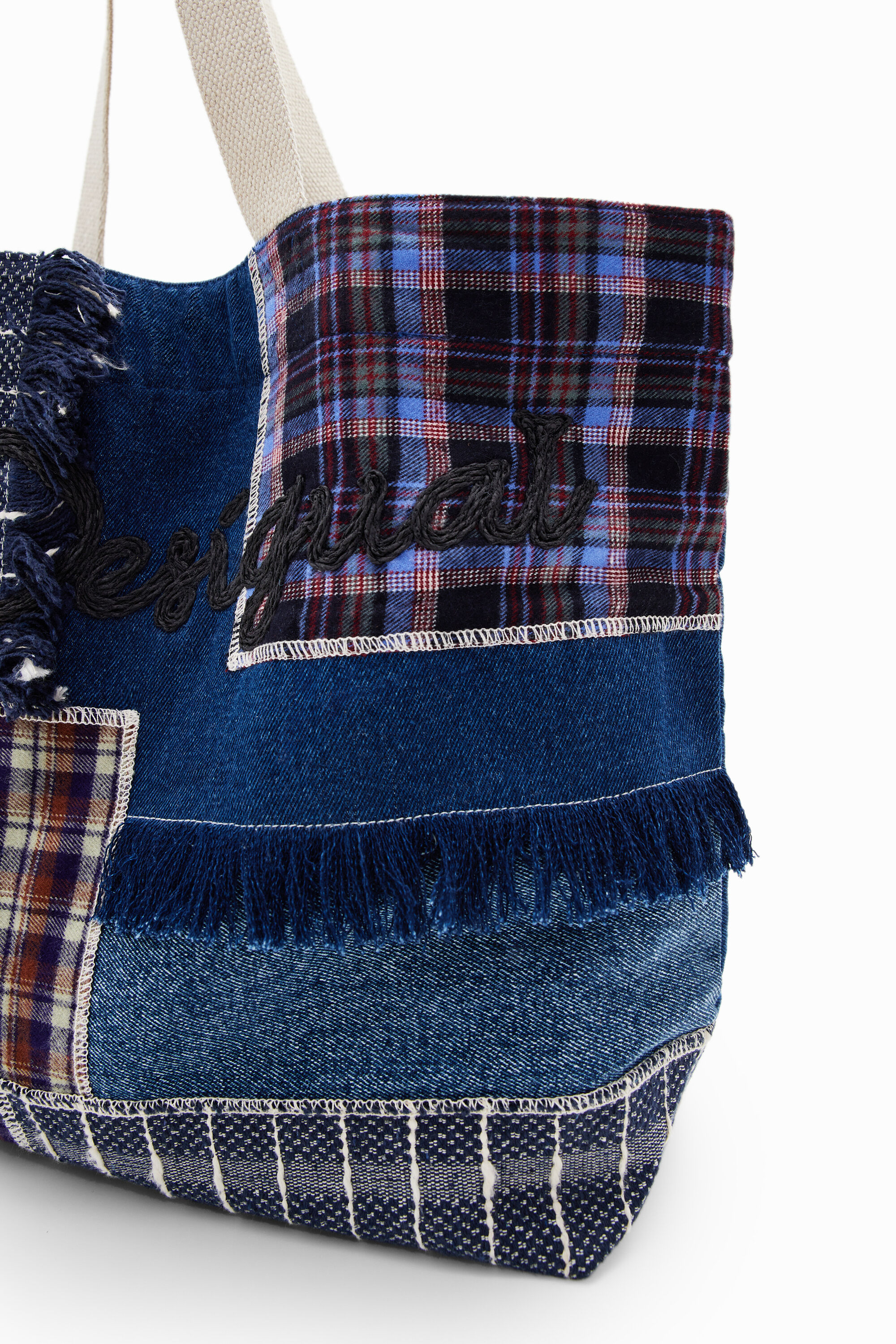 Desigual patchwork bag best sale