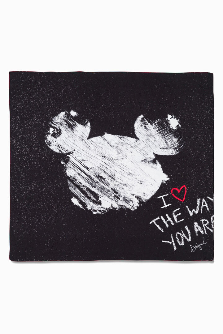 Mickey Graffiti Square 1 Schal | Desigual