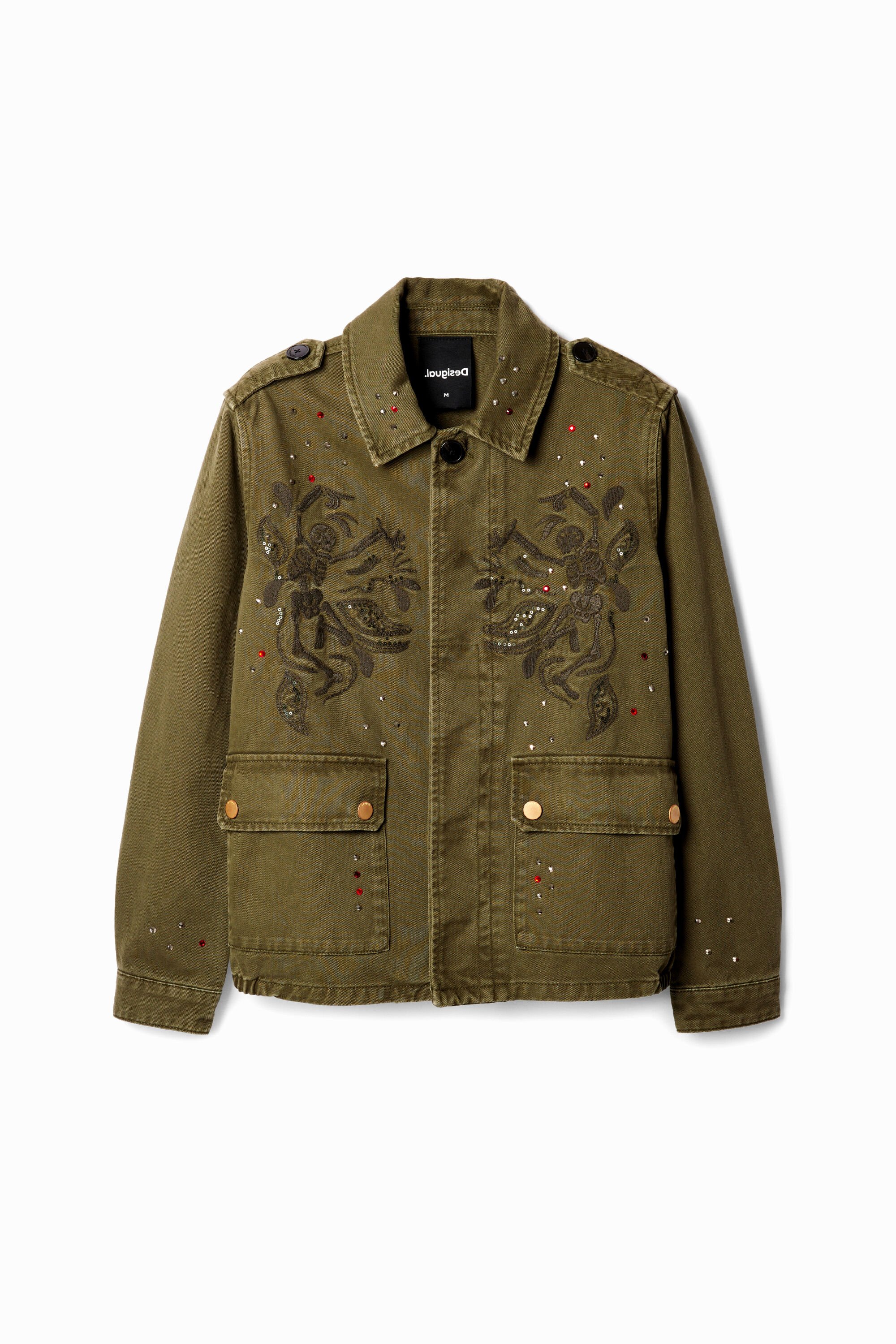 Desigual green jacket hotsell