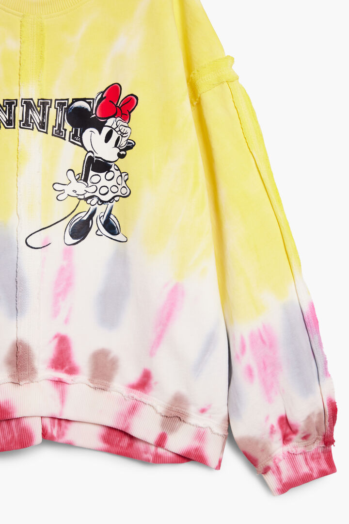 Minnie Mouse™ tie-dye sweatshirt | Desigual