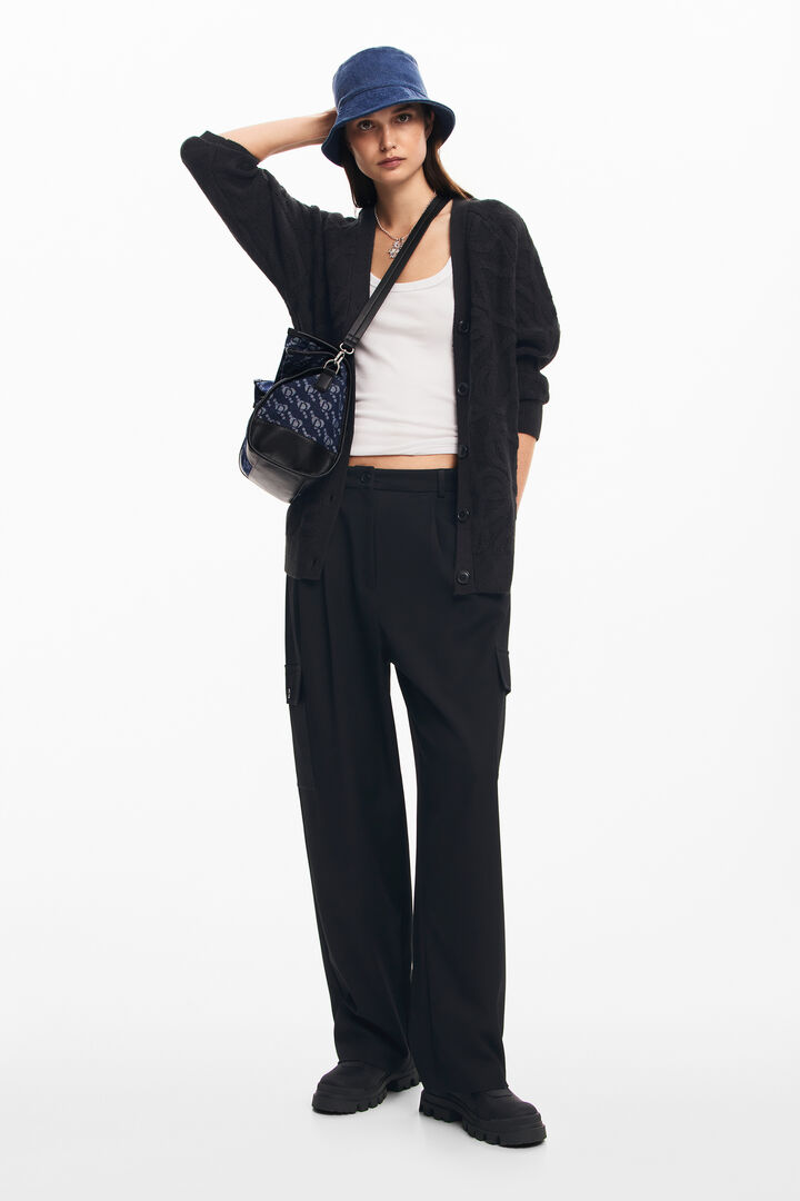 Cardigan oversize a maglia | Desigual