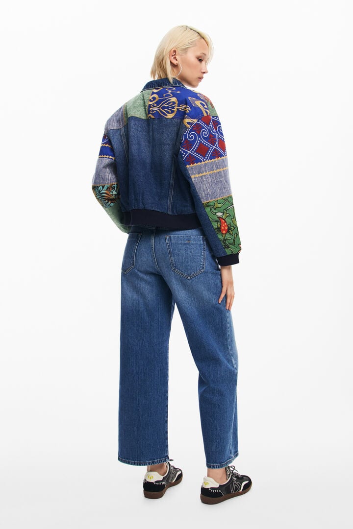 Chaqueta denim patchwork | Desigual