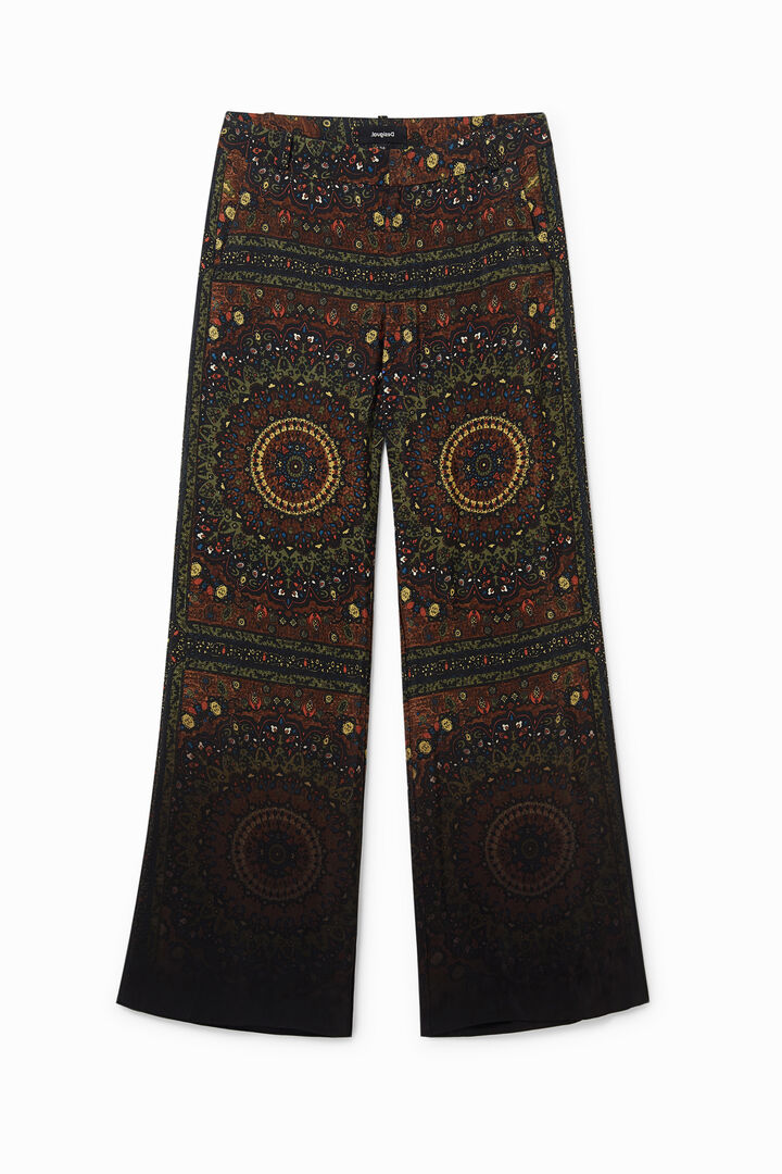 Pantalón campana hindú | Desigual