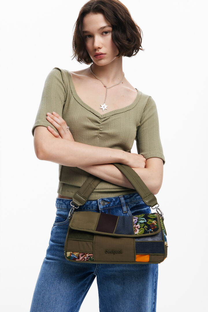 Patchwork handbag | Desigual