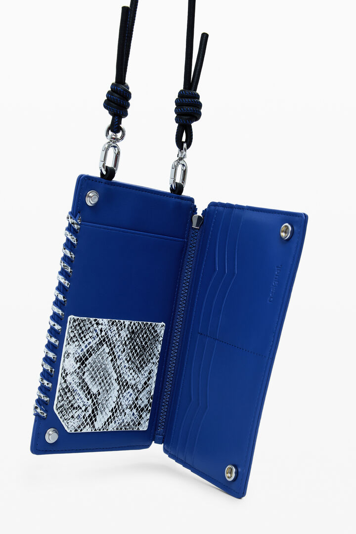 Porta mòbil efecte pell desmuntable | Desigual