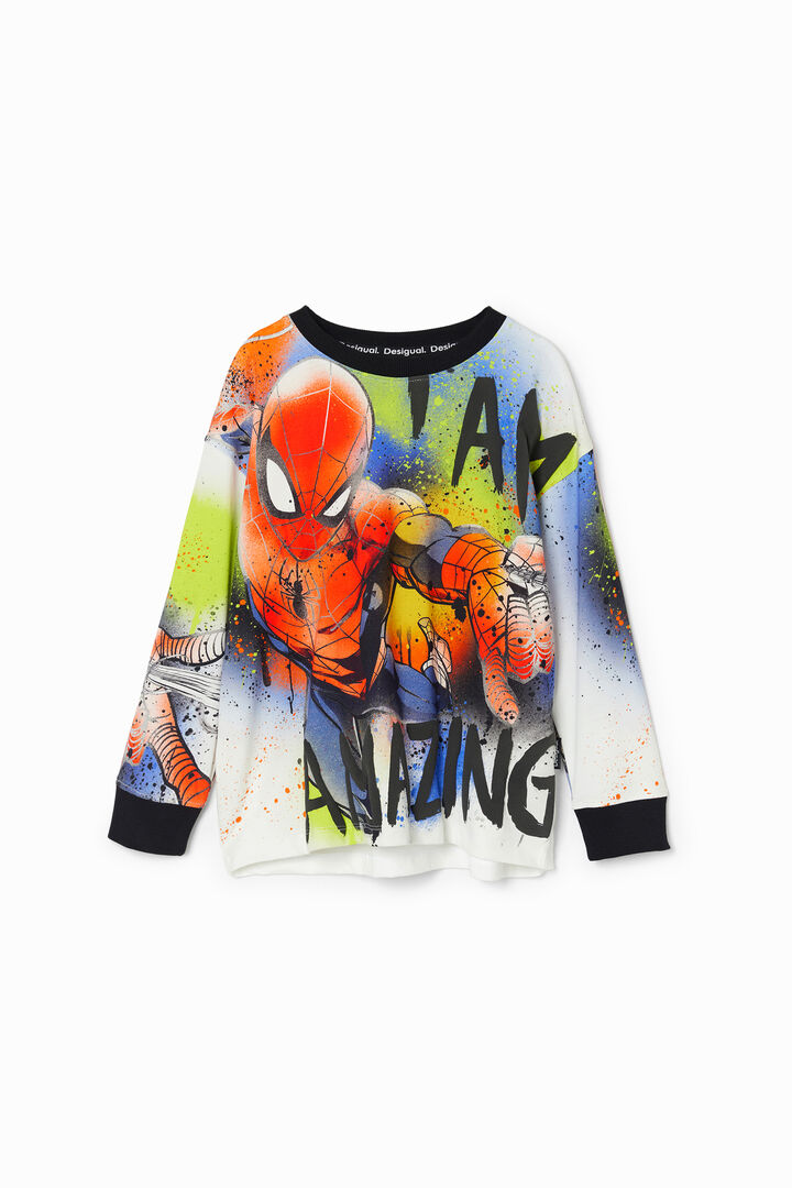 Oversized Spiderman sweatshirt | Desigual