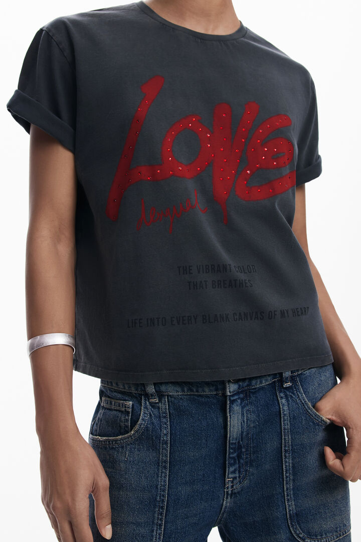 T-shirt "Love" | Desigual