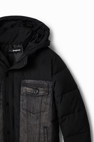 Hybride gewatteerd jack | Desigual