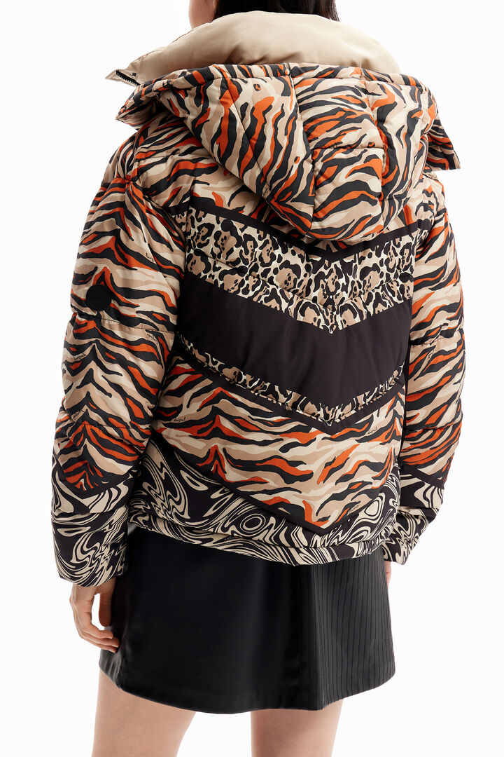 Jaqueta encoixinada patch | Desigual