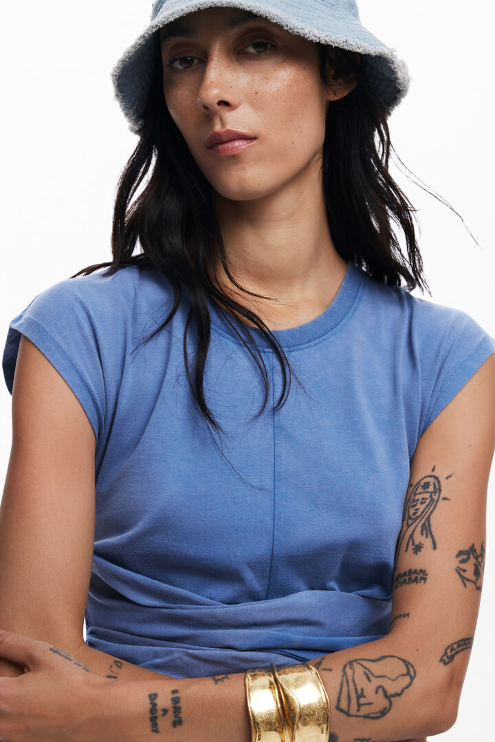 Ruched midi dress | Desigual