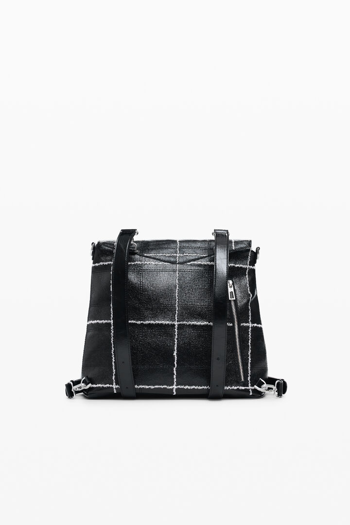 Zaino a quadri convertibile medio | Desigual