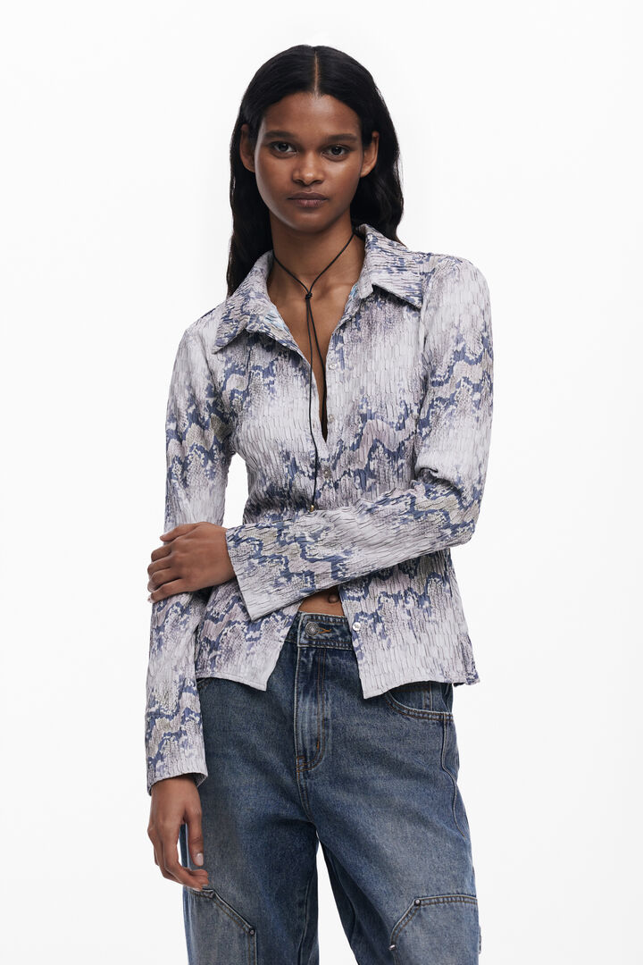 Snake fluid shirt | Desigual