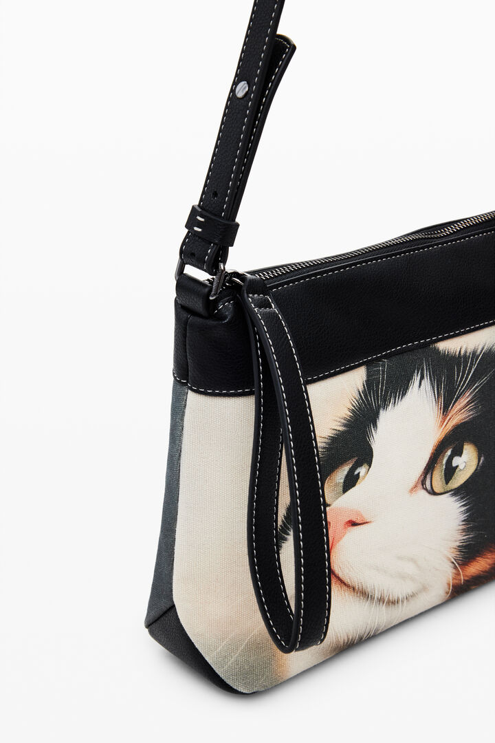 Large cat shopper bag | Desigual