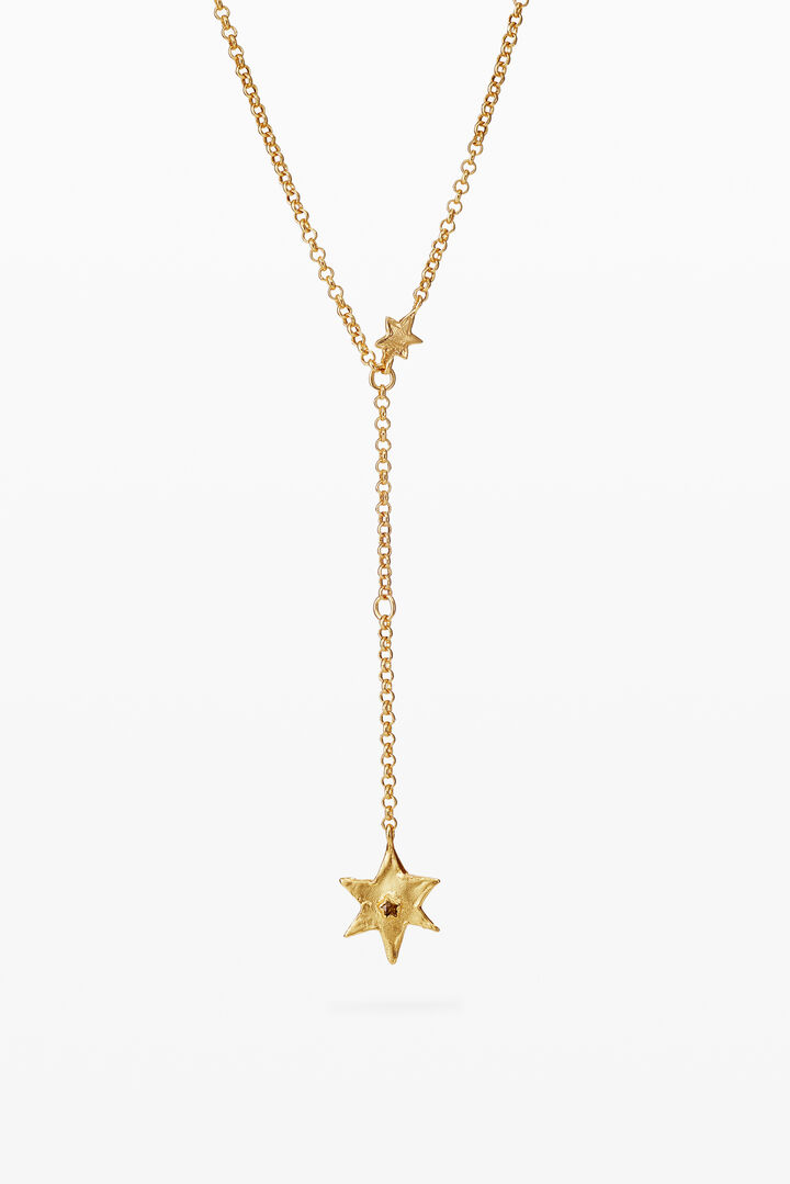 Collier étoile et cœur plaqué argent Zalio | Desigual
