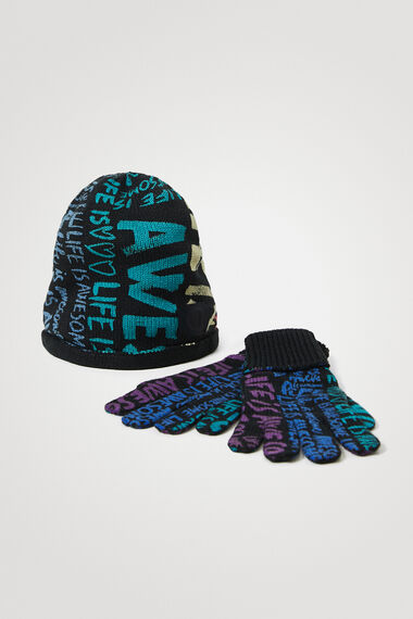 Pack gorro y guantes