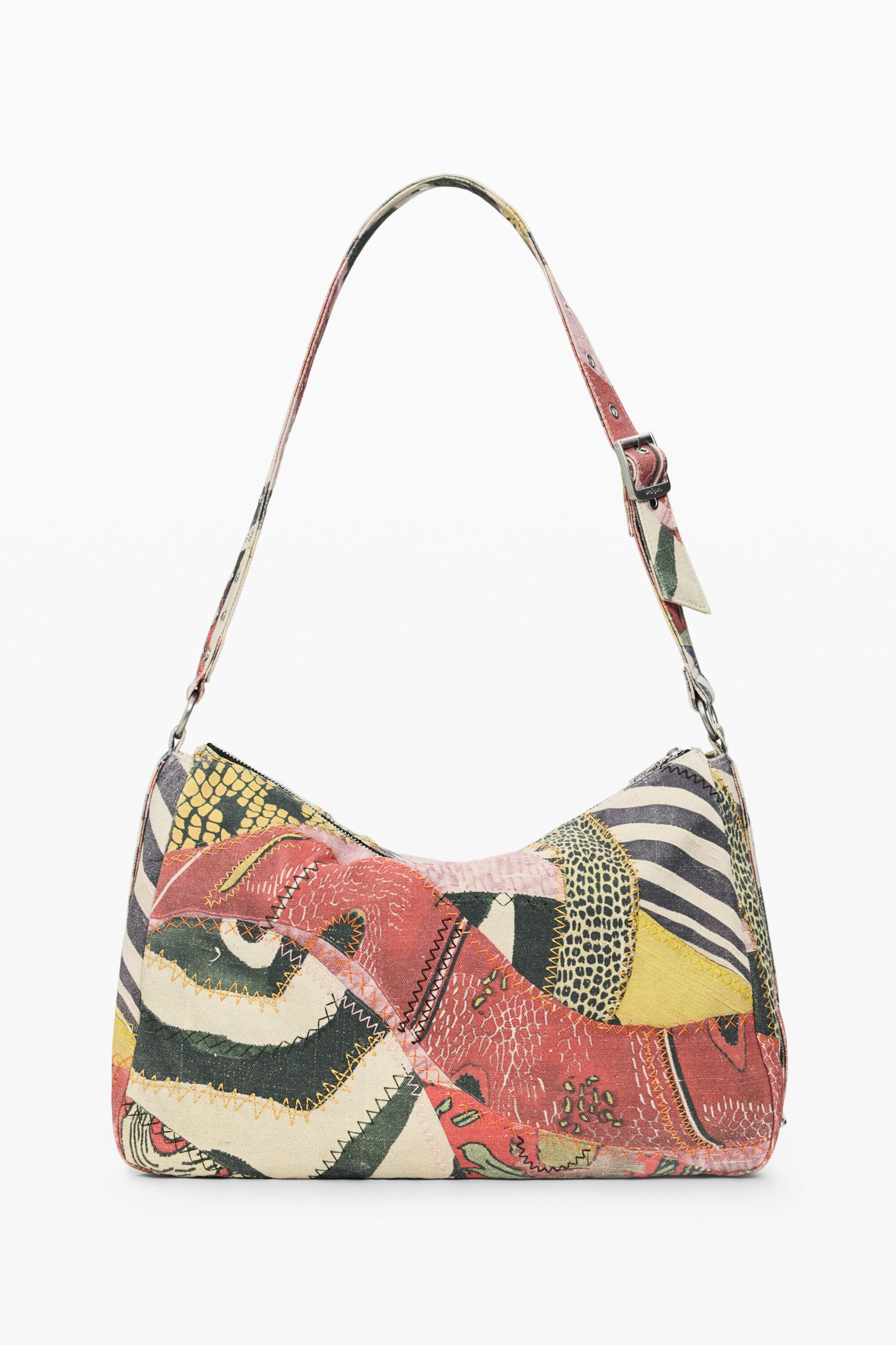 Medium printed bag multicolour women's accessories I Desigual.com