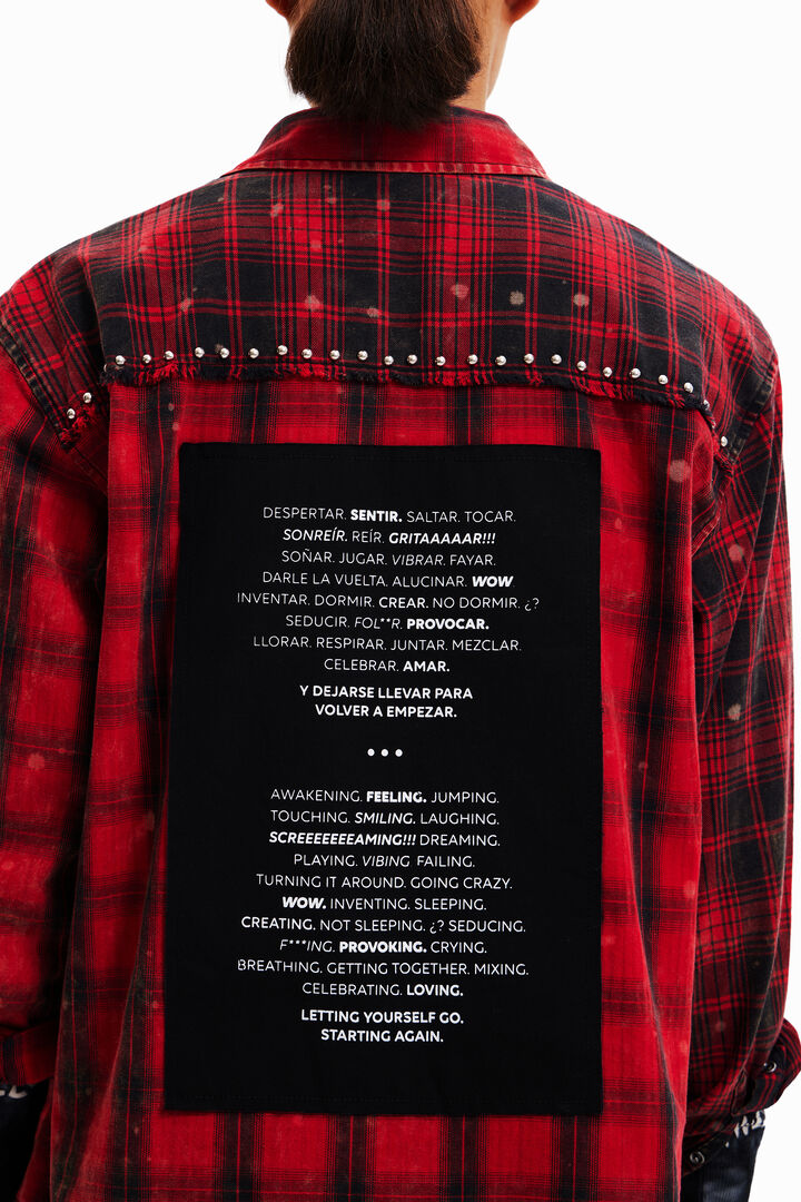 Camisa tartán punk | Desigual