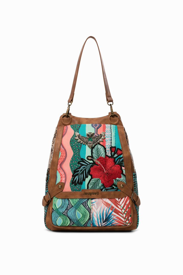 Sac à dos fleuri sequins | Desigual