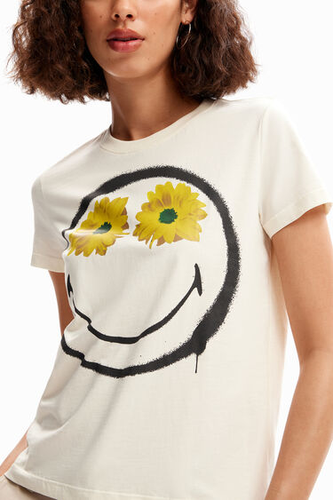 Samarreta Smiley® flors | Desigual