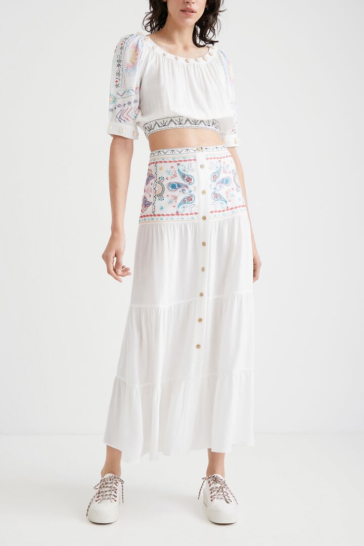 Long paisley skirt | Desigual