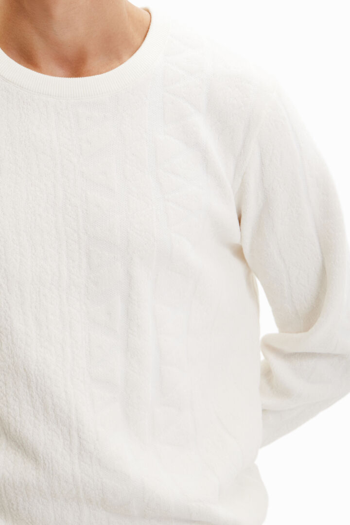 Maglia motivo jacquard | Desigual