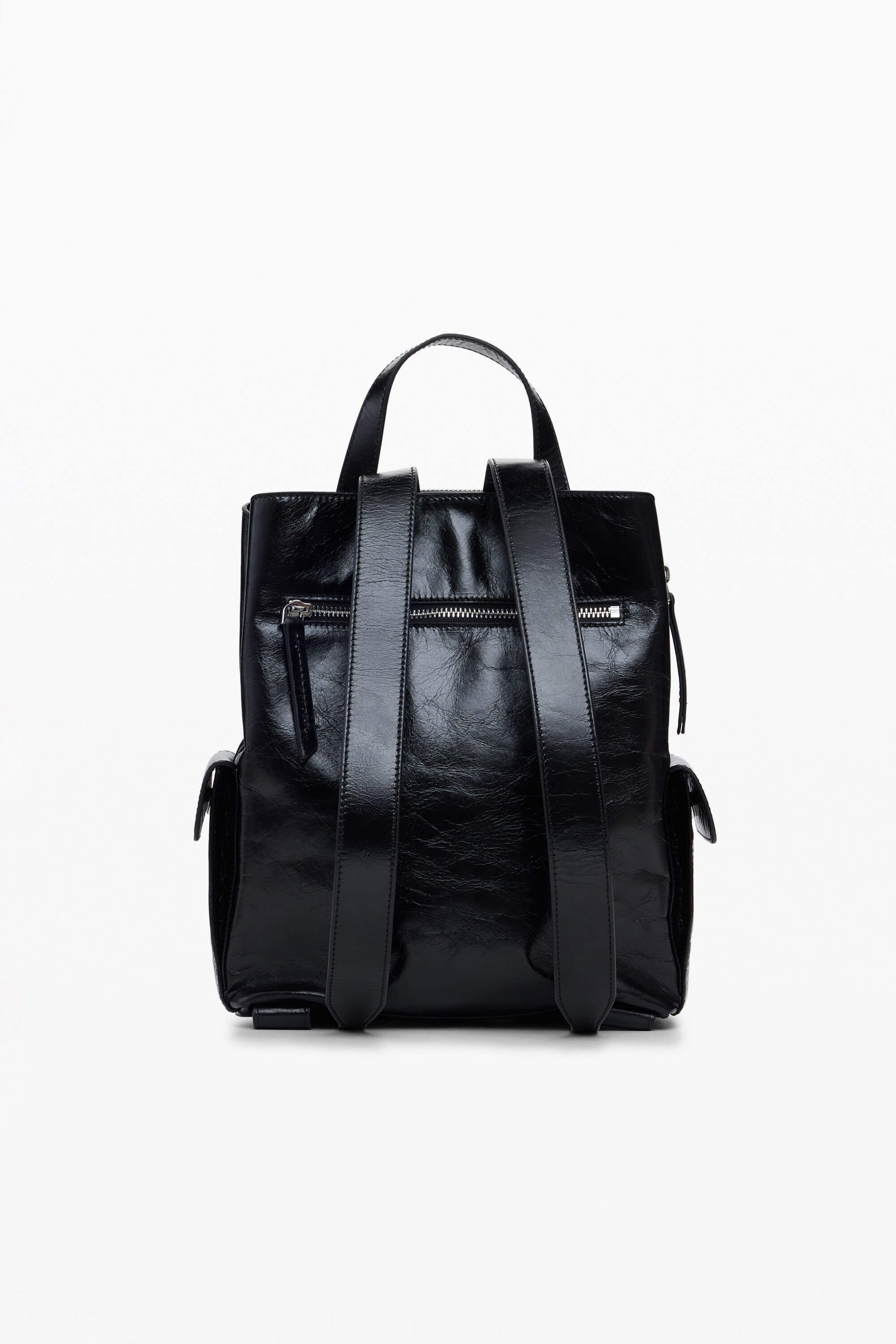 DESIGUAL SMALL LEATHER BACKPACK