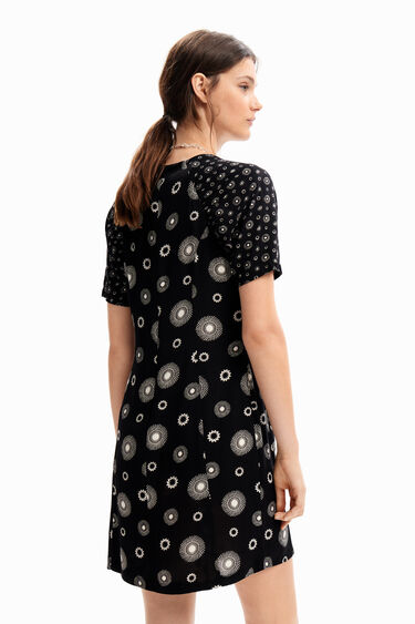 Vestido corto bicolor | Desigual
