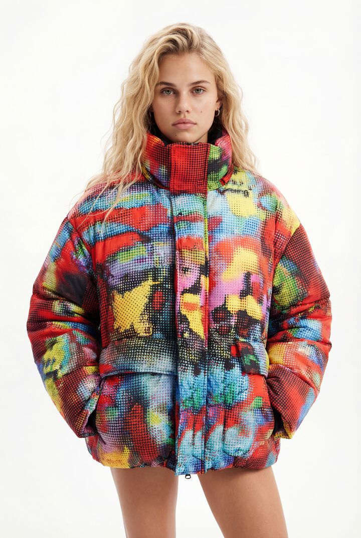 Caçadora padded oversize María Escoté