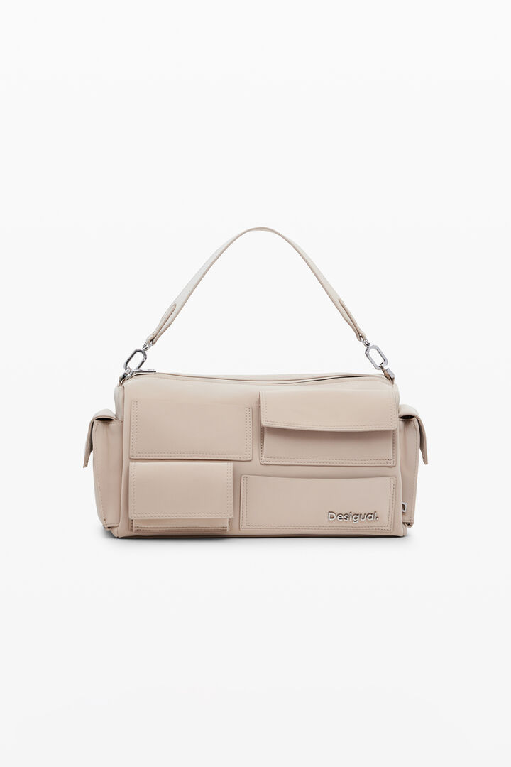 Multi-pocket baguette bag