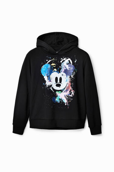 Disney's Mickey Mouse splatter sweatshirt | Desigual