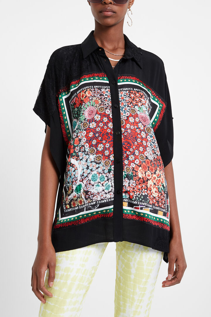 Amore flowers shirt | Desigual