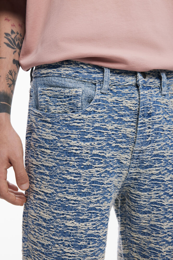 Pantalons texans jaspiats | Desigual