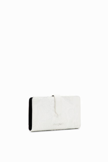 Cartera mitjana flors brodades | Desigual