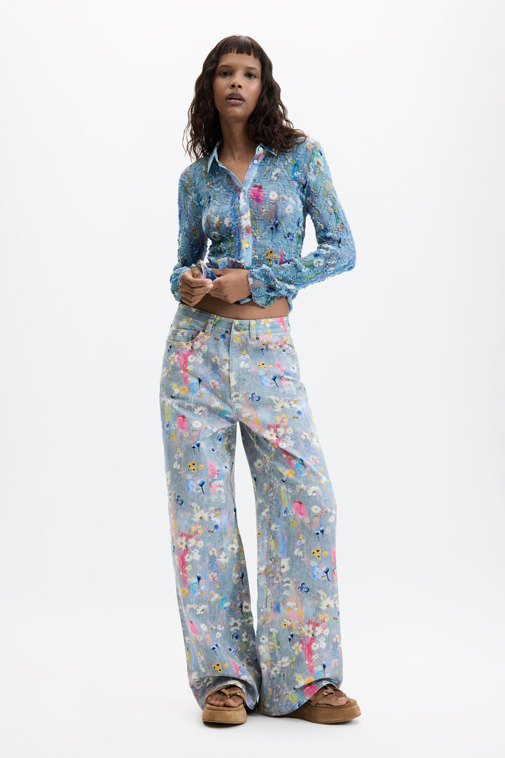 Jeans met print