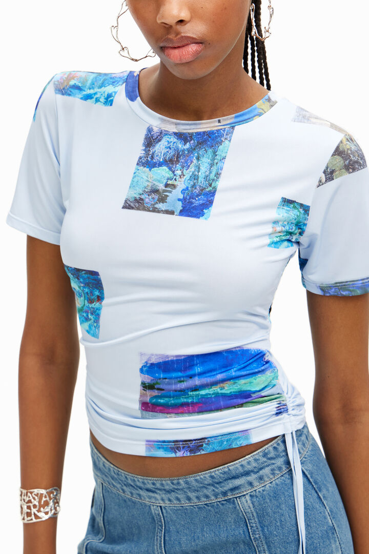 T-Shirt Cut-out M.Christian Lacroix | Desigual