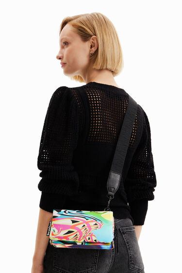 Small psychedelic crossbody bag | Desigual