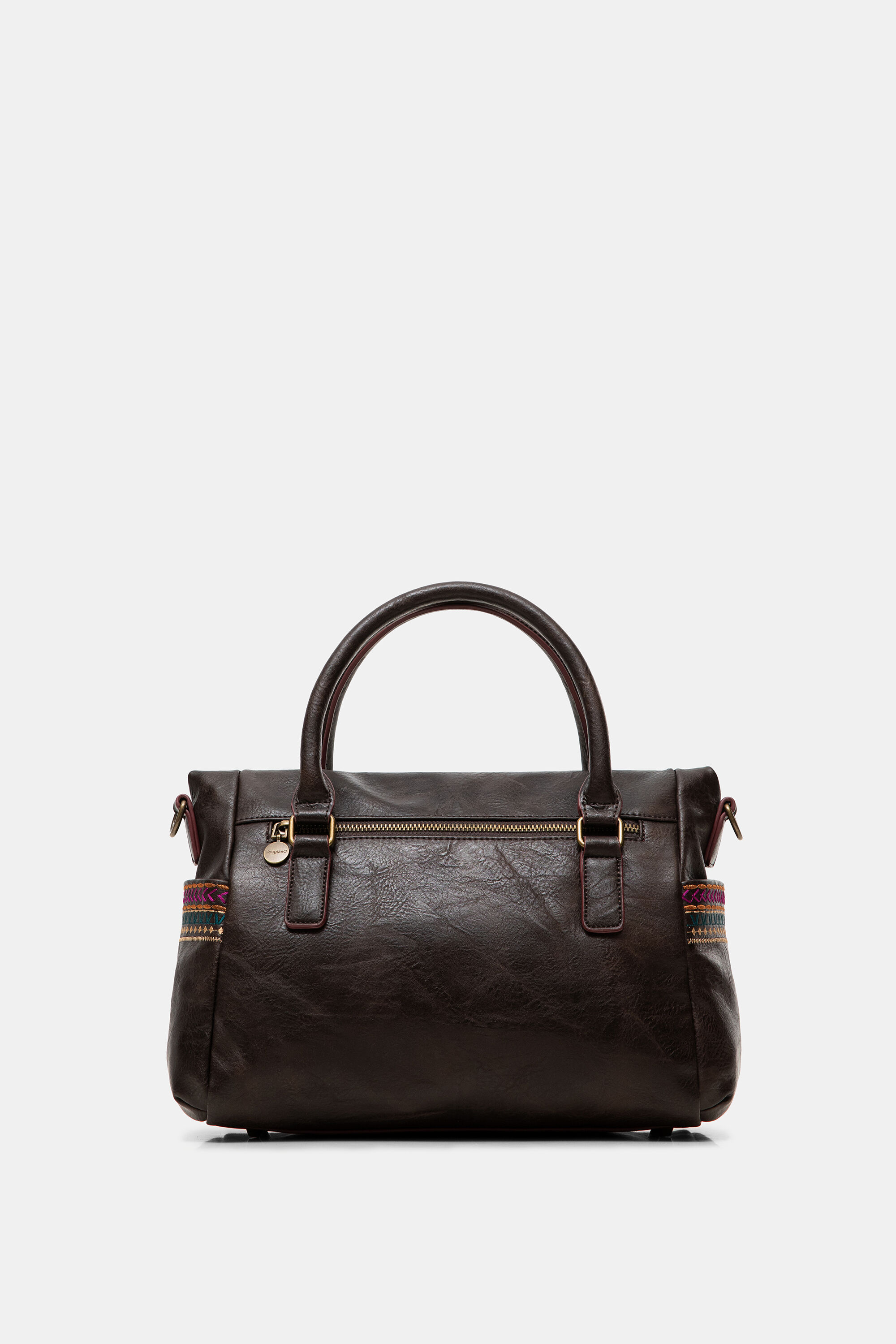 Desigual double handle briefcase bag top