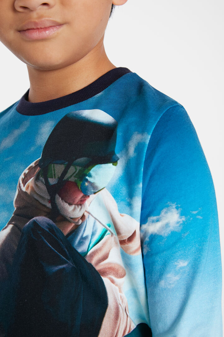 Cotton T-shirt photographic print | Desigual