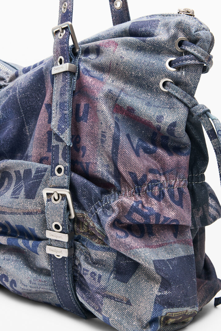 Ruched large bag | Desigual
