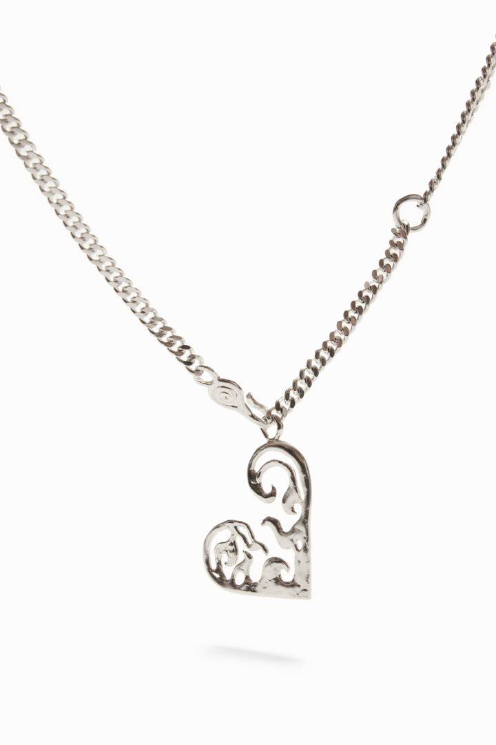 Zalio gold plated small heart necklace | Desigual