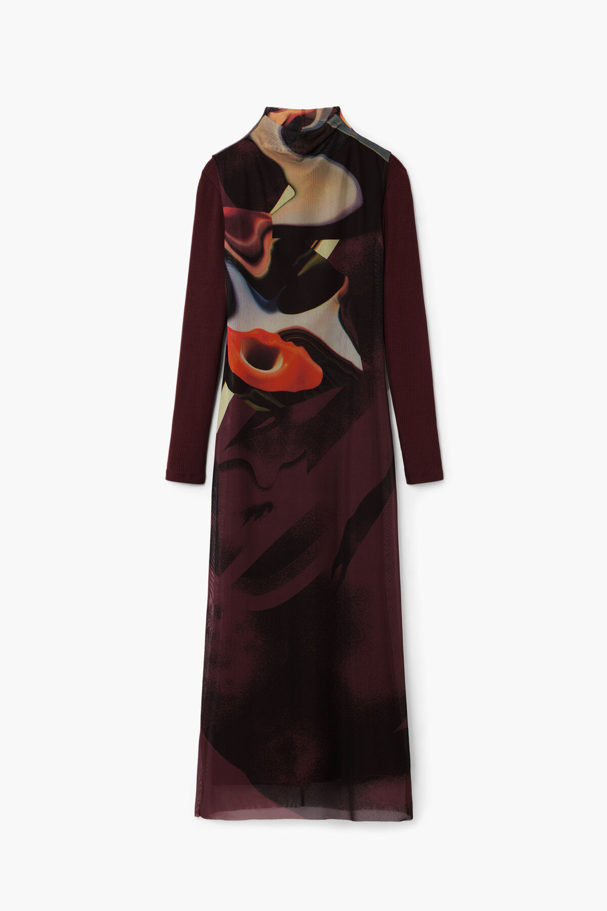 Desigual Women's Serpens Maxi Dress – Sleeveless With Lace Back, Sizes XS To XL, Navy