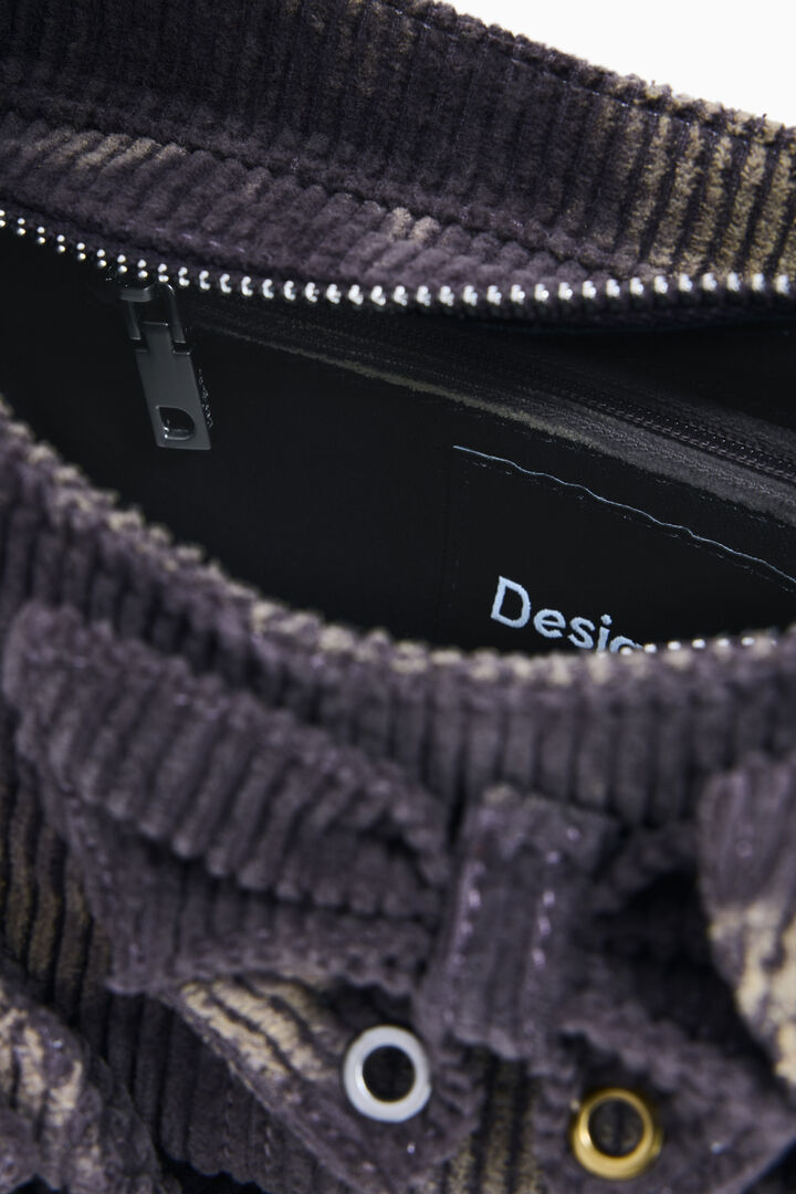 Bolso mediano lazos algod&oacute;n | Desigual