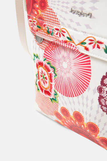 Square floral sling bag | Desigual