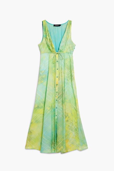 LONG DRESS WITH BUTTONS