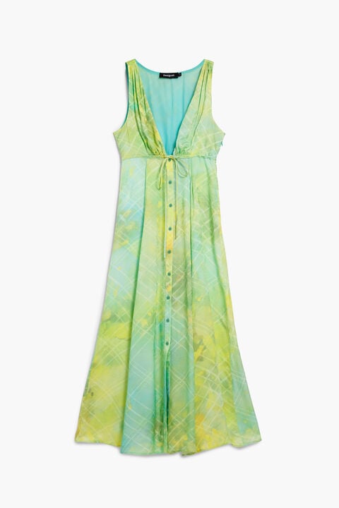 LONG DRESS WITH BUTTONS