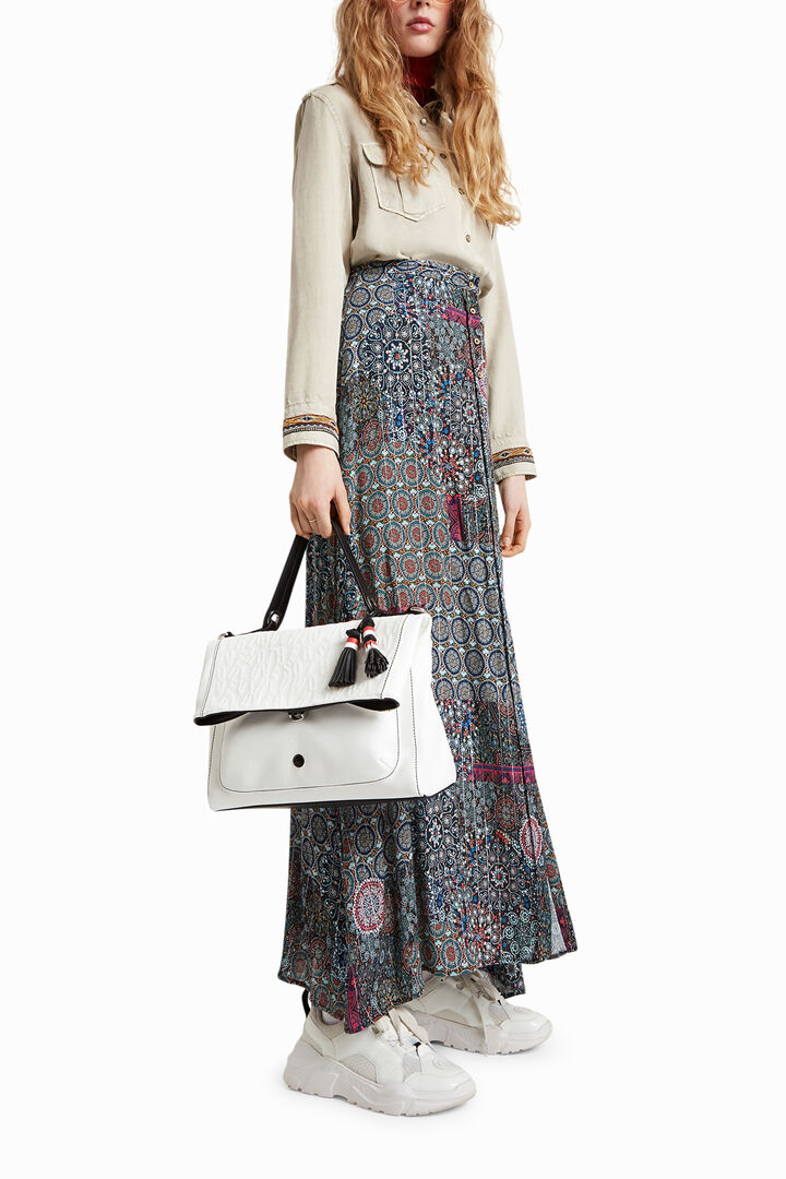 Gonna lunga mandala floreale | Desigual